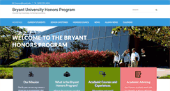 Desktop Screenshot of bryanthonors.com